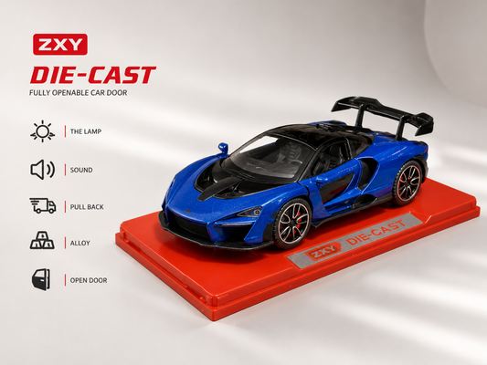 1:32 Scale Metallic Diecast