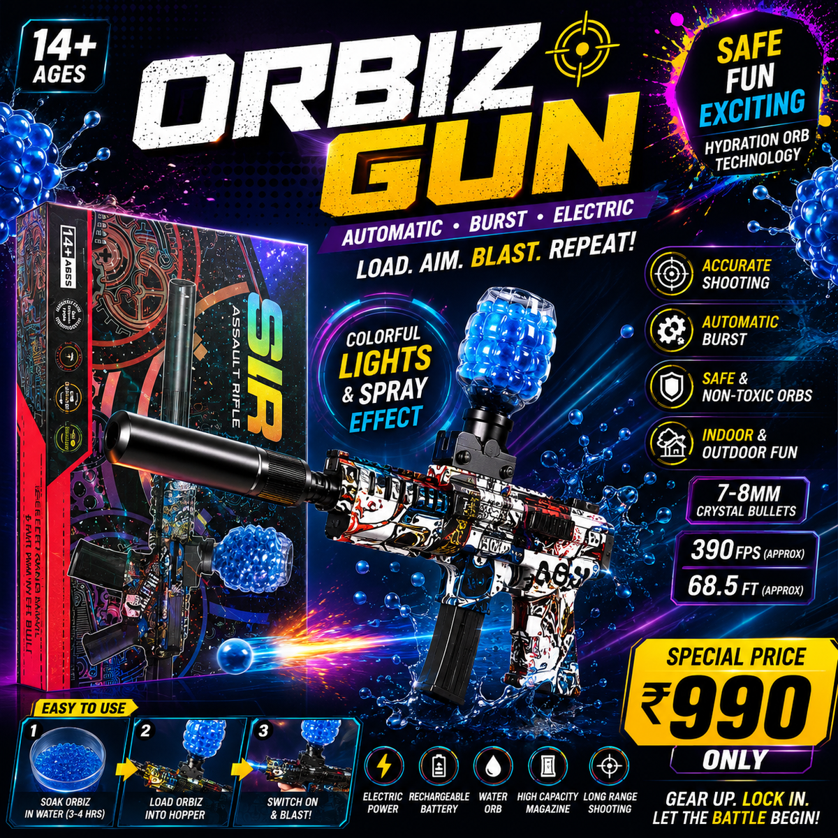 Orbiz Gun Desert Eagle 🦅